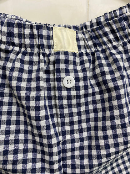 Lysandra Gingham Pull-On Boxer Shorts